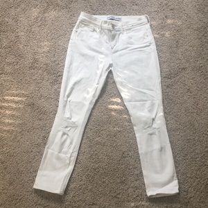 Express white leggings